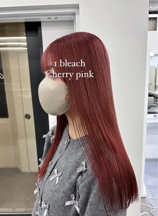 ロング カラー 🧸🎀ブリーチ 栄🎀🧸かのんのヘアスタイル