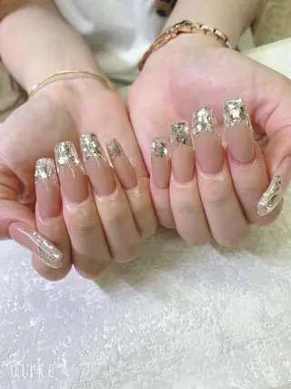 ロング JNA認定講師🌸 RIEのネイルデザイン