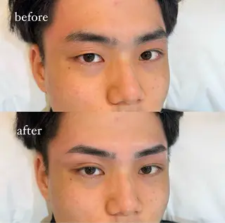 メンズ アイブロウ Eye Salon Ciel所属・Ciel 大阪心斎橋ゆきの眉毛・アイブロウイメージ