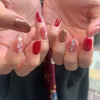 ネイル 《ニュアンスネイル》 risaのネイルデザイン