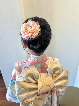 ヘアアレンジ レディース特化 ナチュラル☘︎︎芹七のヘアスタイル