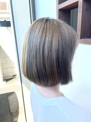 ミディアム カラー 美容室 Jフィドルファドル所属・わきた かずなのヘアスタイル