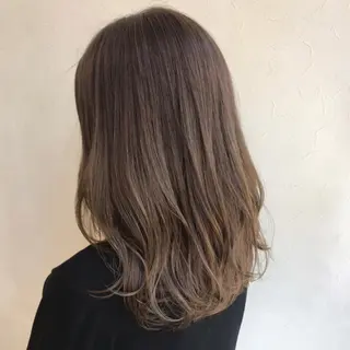 セミロング カラー メンズ指名多数!! SiLO 田島のヘアスタイル