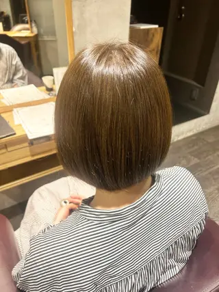 ショート カラー パーソナルカラー 診断🍀マリンのヘアスタイル
