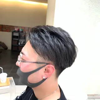 メンズ MODEks eau 佐藤優志のヘアスタイル