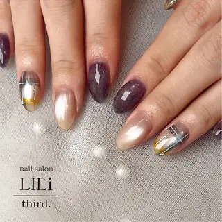 ネイル nail salon LILi third.所属・Saya ᵕ̈*のネイルデザイン