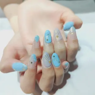 ネイル あ きのネイルデザイン