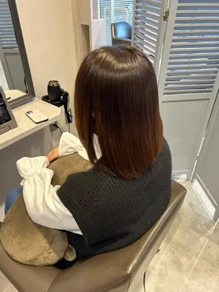 ミディアム SUGAR/ソウ モデル募集中‼︎のヘアスタイル