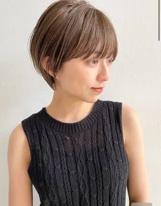 ショート 中江 伸之介のヘアスタイル