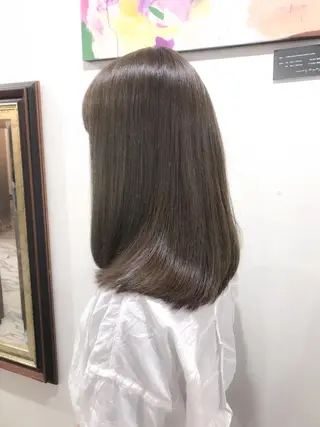 セミロング カラー エクステ（レミー毛） NINEのヘアスタイル