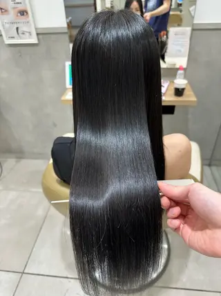 ロング 「くせ毛の神様」 大野銀也のヘアスタイル