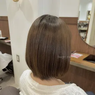 ミディアム miku☁️レイヤー まろやかカラー 名駅のヘアスタイル