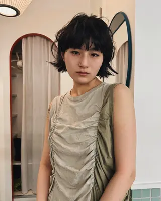 ミディアム THE  AGATA TOKYO所属・外国人風パーマ/デザ インカット🦕✨アミのヘアスタイル