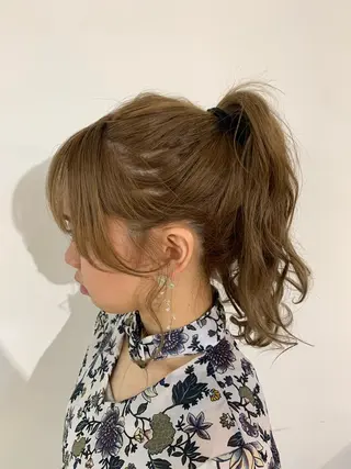 セミロング カラー ✂︎ wakano shinpei✂︎のヘアスタイル