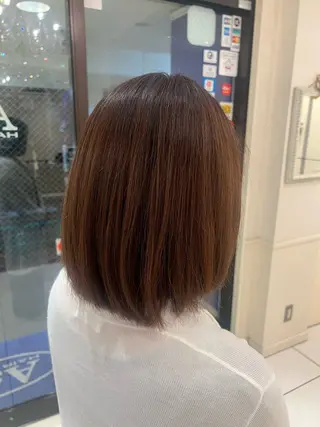 ミディアム カラー 新規モデル🦋 千田りえのヘアスタイル