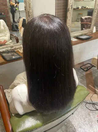 ロング moon 武蔵小杉所属・ヤマザキ アイ🕊 くすみカラー👒のヘアスタイル