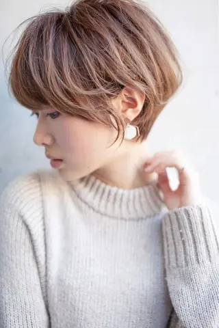 ショート 🎀カットモデル募集 🎀Ash池袋‐ひなのヘアスタイル