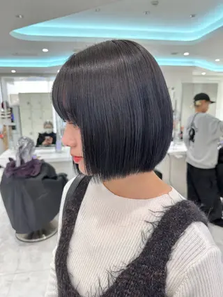 ミディアム カラー ♡上品韓国髪♡ブラ ウン/SAYATOのヘアスタイル