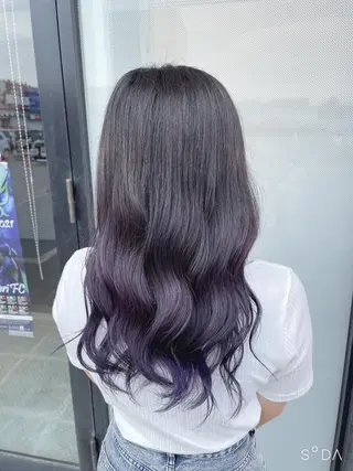 ロング カラー グリードヘアー所属・原田 健太郎のヘアスタイル