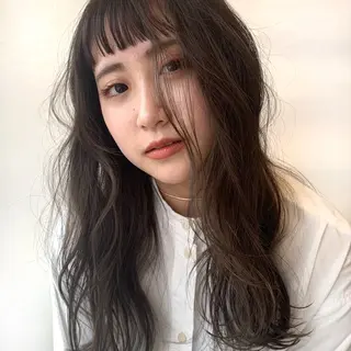 ロング hyuga/パーマ /ニュアンスパーマのヘアスタイル