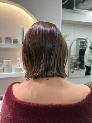 ショート カラー HIKARU副店長/ ✨️髪質改善のヘアスタイル