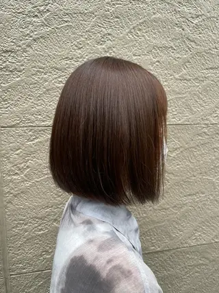 ショート ボブ/インナーカラー ショート/佐野祥子のヘアスタイル