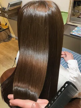 ロング elements所属・榎 菜摘のヘアスタイル