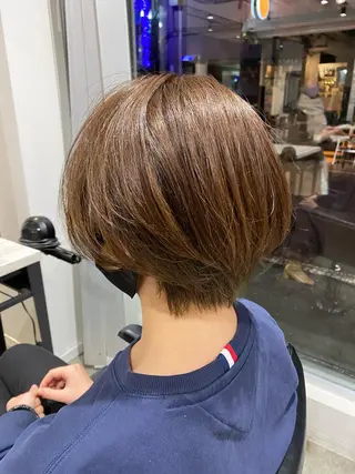 ショート カラー 増子 祐太朗のヘアスタイル