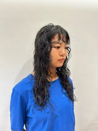ロング 🌞アオキ サキ🕊のヘアスタイル