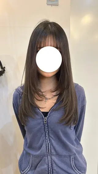 ロング レイヤーカット大人気 //吉田百花のヘアスタイル