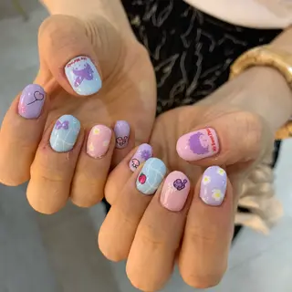 ネイル ゆびノさき茨木店 ニュアンス/アートのネイルデザイン