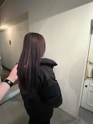 セミロング カラー 前川 華恋 / room3のヘアスタイル