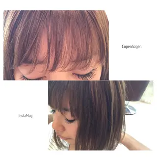 ショート ミディアム カラー 福元友梨 ディレクター✂️のヘアスタイル