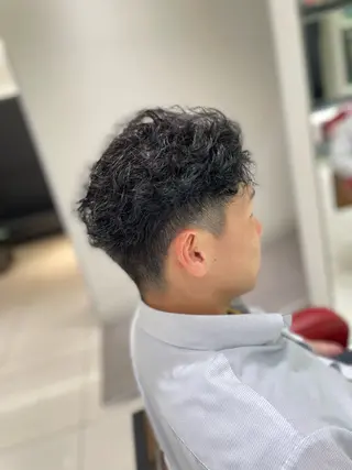 パーマ メンズ トップスタイリスト 桂　嵩太のヘアスタイル