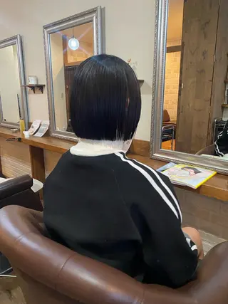 ショート Hair & Eyelash Riche所属・肥田 夕蘭のヘアスタイル