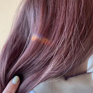 ロング カラー 🍓ハイトーンカラー 🎀nene🍓のヘアスタイル