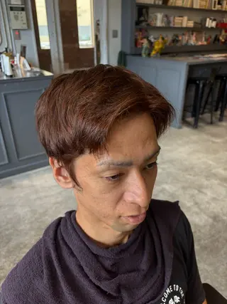 ショート カラー メンズ HANGOUT ダイキ😎のヘアスタイル