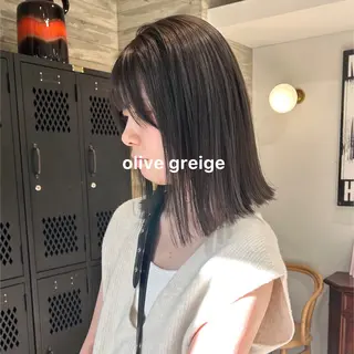 カラー 暖色カラー推し/ トヤエリコのヘアスタイル