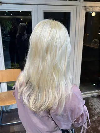 ロング カラー chikashitsu所属・Junmi/ﾁｶｼﾂ /堀江のヘアスタイル