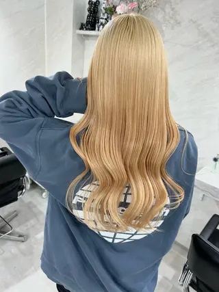 ロング カラー 髪質改善will hairdesignのヘアスタイル