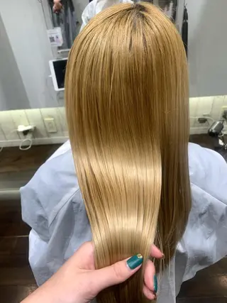 ロング GO TODAY シェアサロン 銀座Arc店所属・デジタルパーマ🫧 韓国風ヘア🫧サクラのヘアスタイル