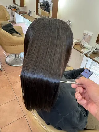 セミロング オブジェナチュレ所属・出水 裕大のヘアスタイル