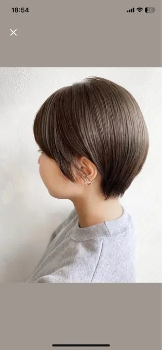 ショート 🪞表参道パーマ Nikachi🪞のヘアスタイル