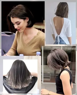 カラー TIAM  hair&spa所属・TIAM MIKIのヘアスタイル