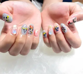 ネイル 🎀ネイルサロン エクラYUI🎀のネイルデザイン