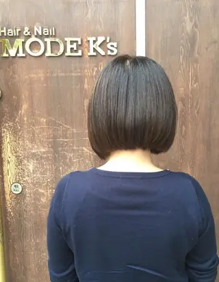 ショート ミディアム カラー ヘアアレンジ MODE K's松原 YUMIのヘアスタイル