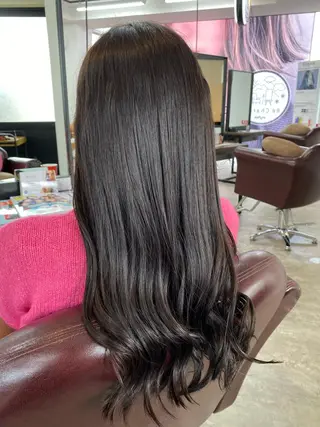 ロング カラー 🐶横山 楓真🐶 Recharme新保のヘアスタイル