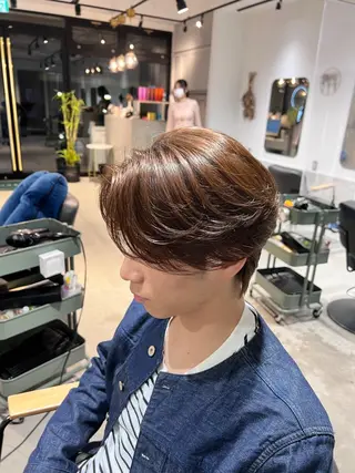 ミディアム パーマ メンズ メンズカットパーマ ✂️ JOYAのヘアスタイル