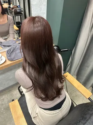 ロング ルティア新宿縮毛 🐚山入端巧のヘアスタイル
