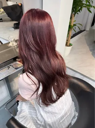 ロング カラー moeka🎀 似合わせカラー🎀のヘアスタイル